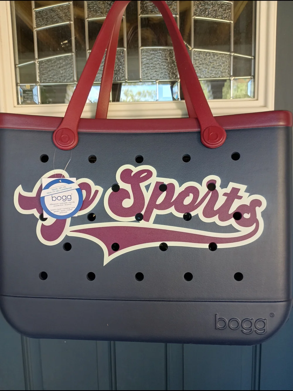 BOGG BAG Large MVP Go Sports Varsity Edition Team Mom Multiple Sport Team Spirit